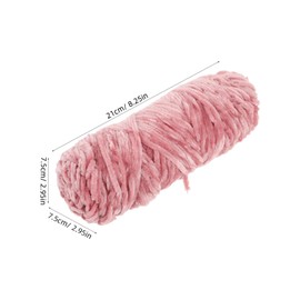 DOITOOL 3 Rolls Thick Chenille Yarn for DIY Projects Comfortable Wool Yarn for Knitting Blankets Sweaters Scarves and Accessories for Home Crafts and Sewing