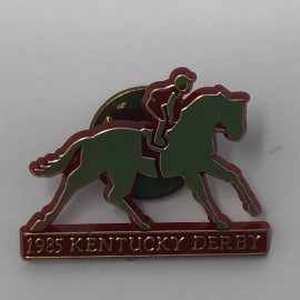 1985 Kentucky Derby Box Seat Pin Churchill Downs Run for the Roses