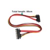 Create idea 2PCS 7+15 22 Pin SATA Male to Female