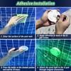 Rechargeable Submersible Pool Lights with Remote, Waterproof Underwater Charging Battery