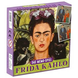 Frida Kahlo – Memospiel: Memo-Spiel mit 40 Spielkarten im Spielkarton