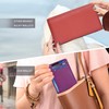Leather Minimalist Wallet for Men & Women RFID Front Pocket