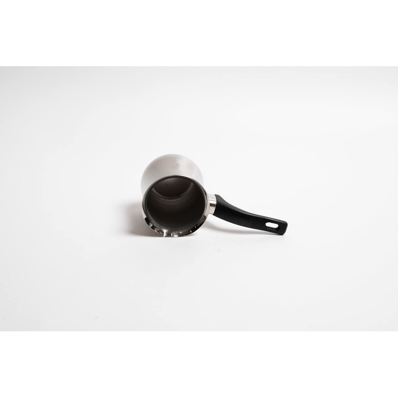 Coffee Culture Stainless Steel 350Ml Turkish Coffee Pot, Silver, CC-350CP