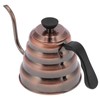 Coffee Pot 304 Stainless Steel Seamless Welding Technology Antirust Gooseneck