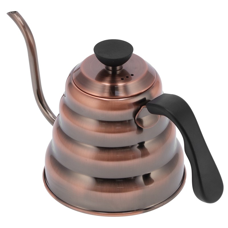 Coffee Pot 304 Stainless Steel Seamless Welding Technology Antirust Gooseneck