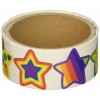 Unbranded Funky Star Stickers Roll - 100 Stickers per roll