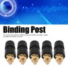5Pcs Brass Binding Post Nickel Plated Inverter Terminal for Electronic