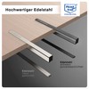 EDELREITER® ZEWA Kitchen Roll Holder without Drilling, High-Quality Stainless Steel