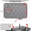 2-Pack Bytelive Silicone Sink Mat, Mini Sink Splash Guard and