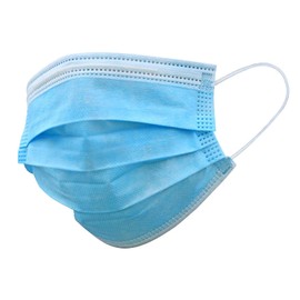 SMARTMED Disposable 3 Ply Face Masks – Earloop Face Mask with Filtration Efficiency – 50 Waterproof Protection Masks for Adults, Teens, Children, Home, Office, Outdoor Use