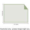 VigorSpring Reversible Highland Cow Blanket - 50x70 Inch