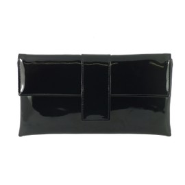 LONI Elegant Patent Clutch Shoulder Bag