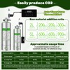 Upgraded 2L Aquarium CO2 Generator System with Timer-Enabled Motor Valve,