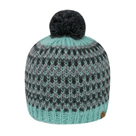 SCHIETWETTER Accessory, all year round knitted hat, Stine, beanie, with bobbles, lined and cuddly, mint
