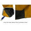 Leather Welding Sleeves with Adjustable Shoulder Strap, Heat & Flame