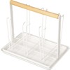 Wahei Freiz RG-0453 Glass Stand with Tray for Kitchen Laundry