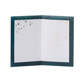UK Greetings Christmas Card for the Special Man in My Life - Gold Lettering Design