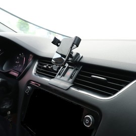 LSXEL Halterung für Autotelefon Kompatibel mit Skoda Octavia 3 zubehör Ständer für Mobiltelefone 2016 2017 2018 2019 (for Octavia 3 2016-2019)