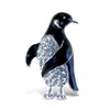 CoTa Global Penguin Sparkling Refrigerator Magnet - Black & Silver
