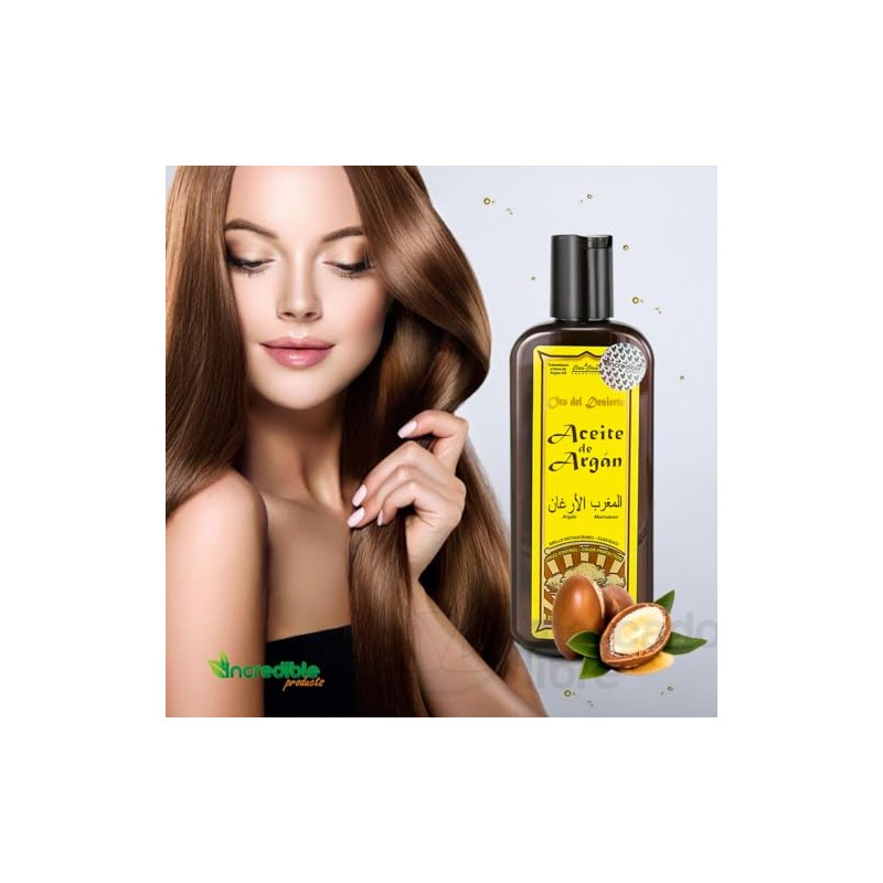 Aceite de Argan Oro del Desierto 60 ml - Incredible
