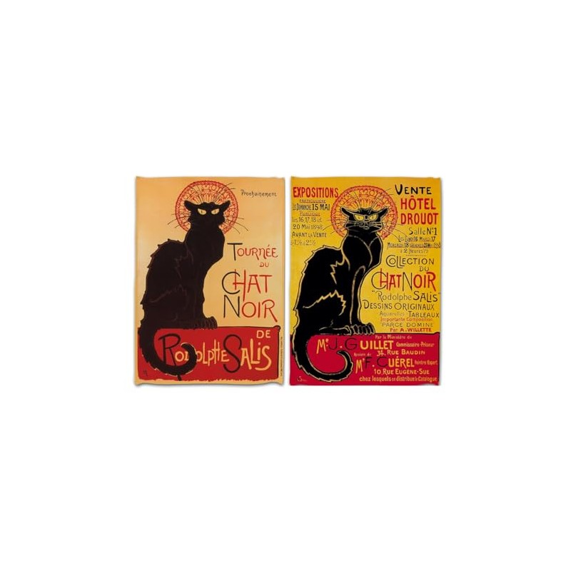 Générique Cartexpo Cat Tea Towels, Set of 2