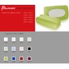 Fleuresse Vital-Comfort Jersey neck support pillow cover, white