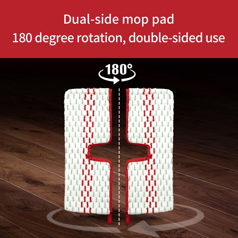 5 Pack Microfiber Spray Mop Pad Refill Compatible with O