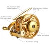 Portable All Metal Fishing Reels 5 Bearings 3.0:1 Gear Ratio