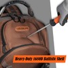 WELKINLAND-70Pockets HVAC Backpack, Heavy-Duty Electrician Tool Backpack, Hard Bottom Tool