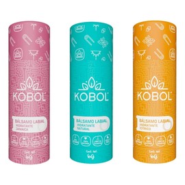 Bálsamo Labial Natural Vegano Karité Y Aceite Coco Kobol