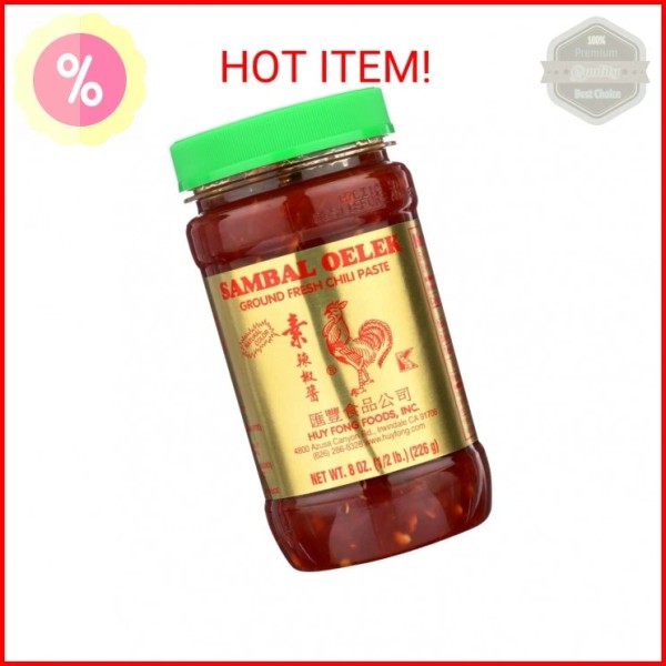 W&E Mart Huy Fong Sambal Oelek Ground Fresh Chili Paste