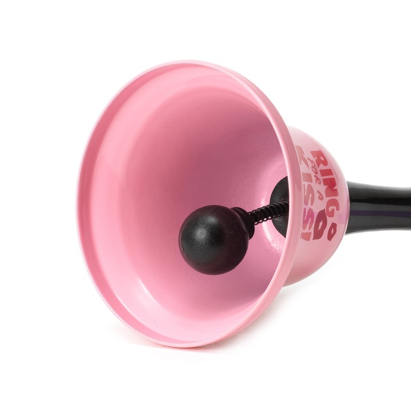Legami - Campanella Ring for Kiss, Impugnatura ergonomica, Ø 7,5