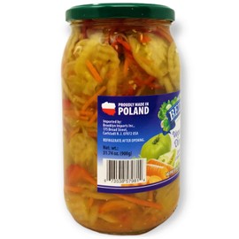 Belveder Dinner Style Vegetable Salad 31.74 oz 900g, Vegan, Non-GMO, Gluten-Free Pack of 1