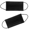 NNPCBT 100PCS 3 Ply Black Disposable Face Mask Filter Protection