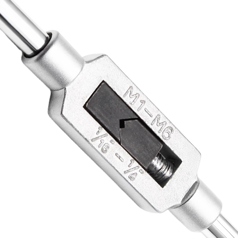 Piutouyar M1-6 Adjustable Tap Wrench Handle 1/16"-1/4" Tap Handle Reamer