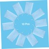 Frcolor 10 PCS Exfoliating Mesh Soap Saver Pouch Bag Sack