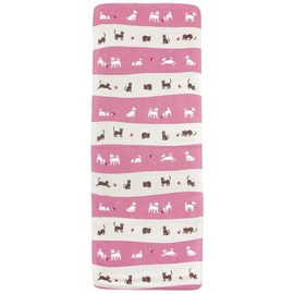 両面ガーゼてぬぐい 犬と猫