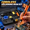 Cordless Soldering Iron Kit for Electronics Repair – Adjustable 300–450°C