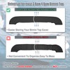 X AUTOHAUX Bimini Top Storage Boot Cover Waterproof Boat Bimini