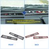 Fgtagtal Dashboard Air Vent Grill Panel Cover Fit for Hummer
