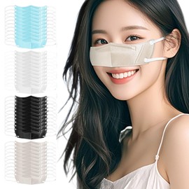 Ivnu Nose Mask, Nose Mask, Pollen, Nose Cover, Disposable Nose Warmers, Lightweight, Breathable, 50/100 Pieces, Long Time Comfort, Adjustable Ears, Pollen Protection, For Outdoor Activities, Camping