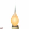 Royal Designs, Inc. Transparent Silicone Dipped Filament LED Bulb, 1-Watt