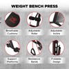 X-RUSH Multi-functional folding weight bench, adjustable weight bench, with 7