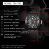 Reloj De Pulsera Analógico Ejecutivo Pagani Design Para Homb Correa