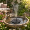 Solar Fountain Pump for Bird Baths – Floating Water Feature