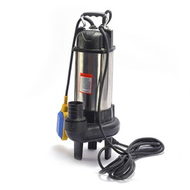 Dawot Sewage Pump 1.6HP 110V 105.67gpm Sump Pump Submersible Sewage Pump with 23ft Cable for Family Enterprise Garden Sprinkling