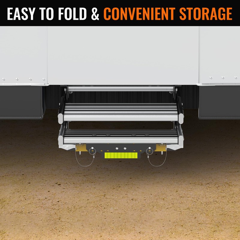 Sulythw Upgraded RV Step Stabilizer Kit for 5th Wheels Travel