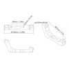 Rear Bike Disc Brake Bracket Adapter Bike Disc Brake Bracket