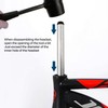 Myqqhbs Press-In Bottom Bracket Headset Removal Tool for Inner Diameter