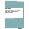 "Was bedeutet das alles?" von Thomas Nagel. Analyse auf Basis